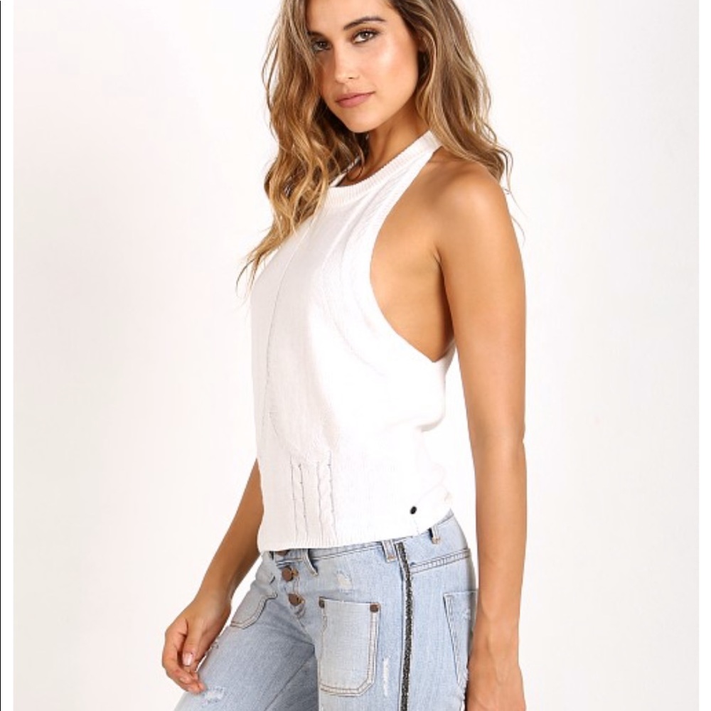 RARE! NWT One teaspoon sweater tank size small - Picture 7 of 8